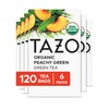TAZO Organic Peachy Green Tea Bags, Green & Black Tea
