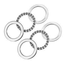 Kozelo 2pcs 51110 Thrust Ball Bearing - [50mm x 70mm x 14mm] Chrome Steel Miniature Thrust Bearing with Washer for Machine Tool Use