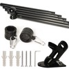 NELXINJO 6FT Stainless Steel Flag Pole Kit with Bracket for