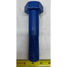Grainger Approved 1-1/4"-7 Hex Head Cap Screw 5-1/2"-Long Steel Grade-B7 Blue Grainger 38WR12 New