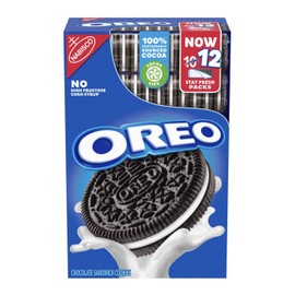 Oreo **2 Box **OREO Chocolate Sandwich Cookies (62.76 oz, 12 sleeves ~ Each Box )