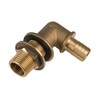 Brass Water Butt Pipe Angle Tank Fitting Water Butt Connection
