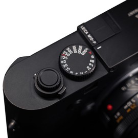 Brass 13mm Threaded Matte Black Knurling Grooved Grip Shutter Button for Fuji X Series Leica M Series Nikon Z Camera Button Cap Photography Accessories
