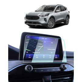 2020-2024 2025 Ford Escape Screen Protector -For Escape (SE/SEL/Titanium/Base/Active/ST-Line/ST-Line Select) 8Inch Touchscreen Film, 2025 Escape Accessories 9H Tempered Glass Anti-Fingerprints Cover