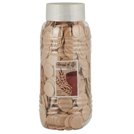 Altar Bread for Catholic Mass Communion, Wheat Round Host Wafers (1000 Count)