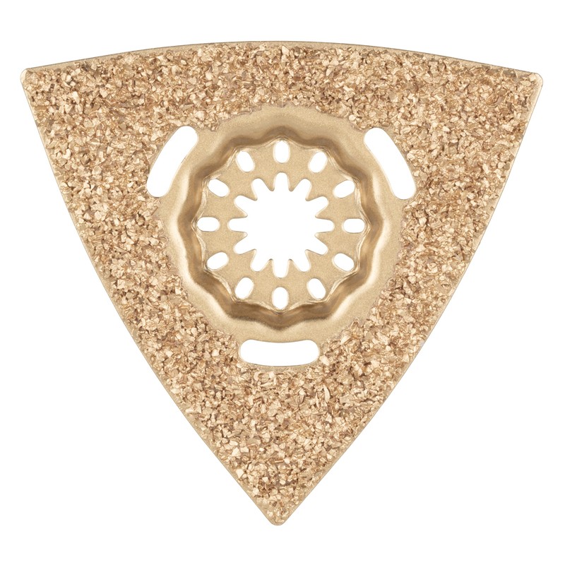 wolfcraft Tungsten Carbide Coated Sanding Plate "Expert", STARLOCK receptacle I