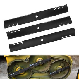 Replace for 3PK Lawn Mover Blades, Fit for 60" Hustler 794230 793935 794214 600901 603992X 793794 793794X - for Diesel Z, Hustler Z, Raptor SD, Super 104, Replace for New Oregon G3 Gator Blades