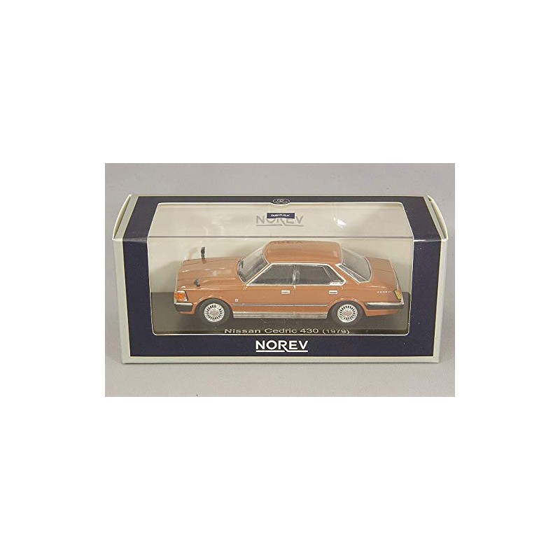 Noreb 1/43 Nissan Cedric (430) 1979 Maroon/Silver NO420147