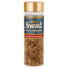Panjon Swad Roasted Saunf Mukhwas Mouth Freshener 1 Bottle, 100g