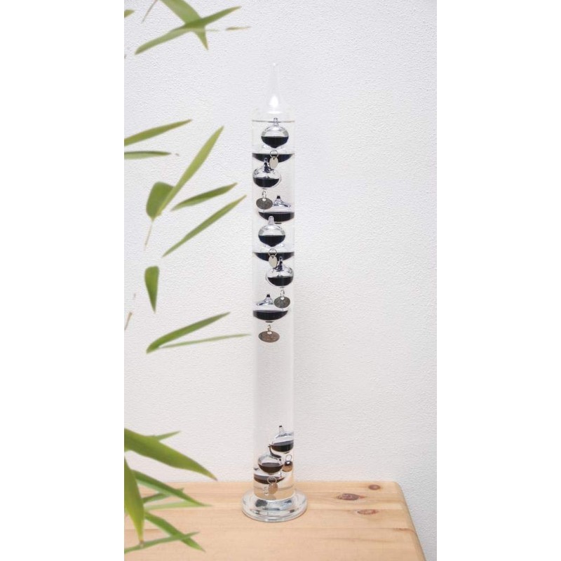 Esschert Design USA TH44 Large Glass Galileo Thermometer