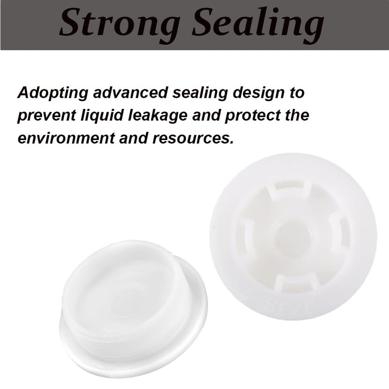 2" Bung Caps for 55 Gallon Drums, Fine Thread Poly