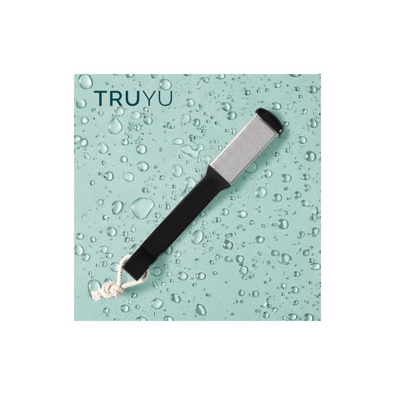 Truyu - Lima de Pedicura de Acero Inoxidable Premium de