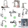 Flexible Tap Extension, Tap Attachment with 2 Modes, Water Tap