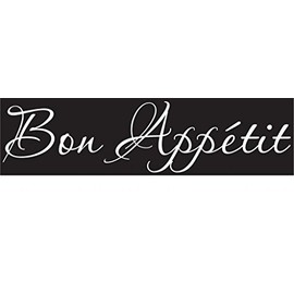 Klein_Kreations "Bon Appetit Wall Décor Vinyl Decal, White