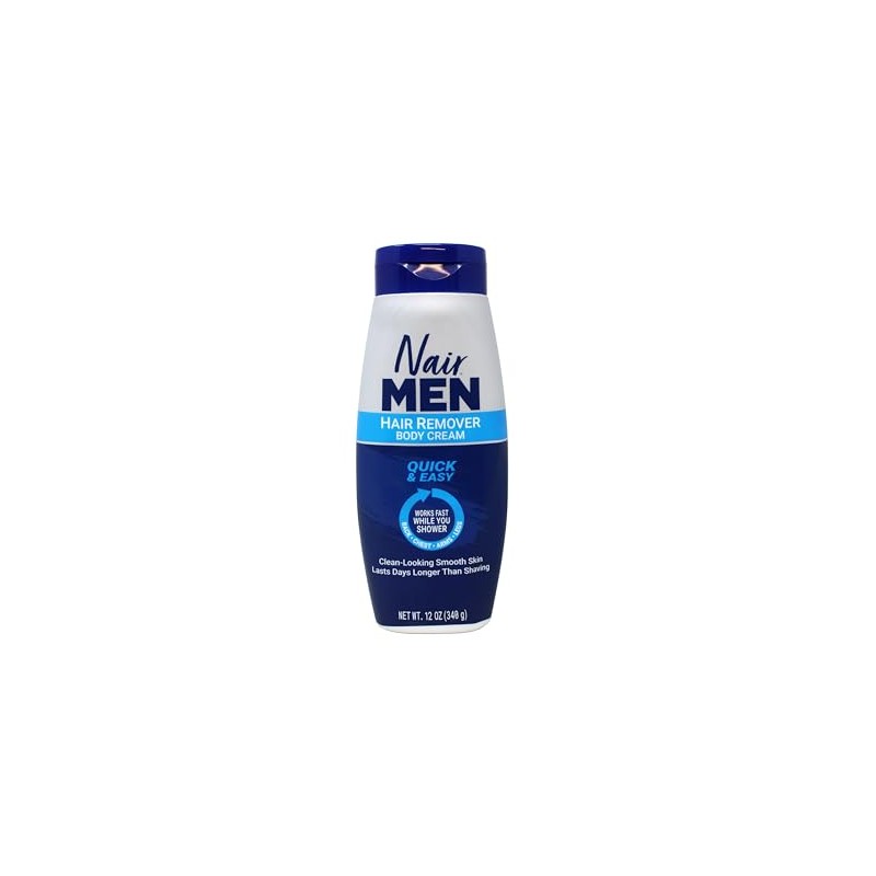Nair Depiladora Para Hombres Crema Corporal Depiladora, 13 Oz (Paquete