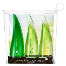 Holica Aloe Travel Set (Face & Body Care) 55ml Each