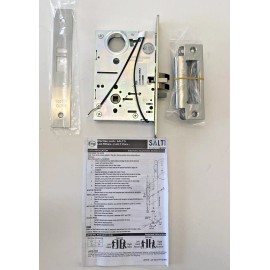 SALTO SATIN STAINLESS STEEL ELECTRONIC MORTISE DEADBOLT LOCK ~ LA1T0570A21IM8