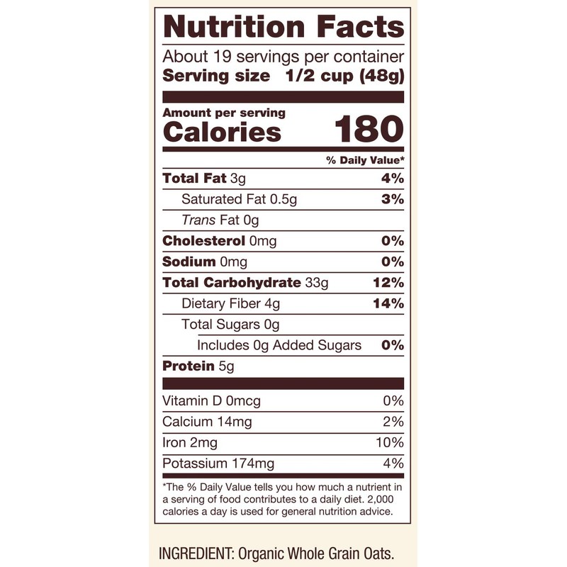 Bob's Red Mill Organic Extra Thick Rolled Oats, 32oz (Pack