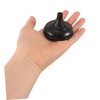 TEHAUX 10Pcs Flag Stand Plastic Round Base Holder for Desk