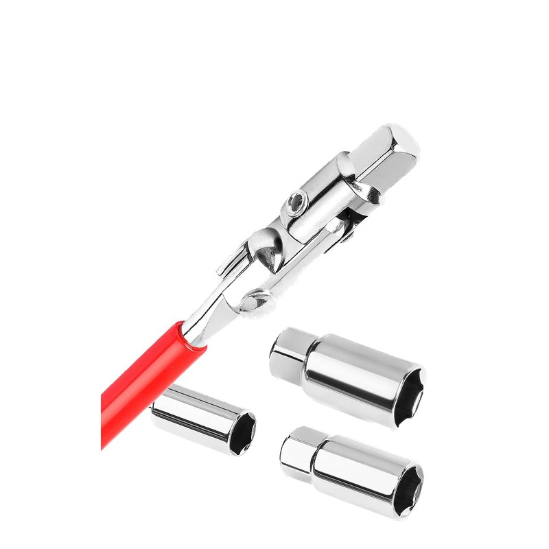 CGXYK T-Handle Spark Plug Socket Wrench Kit (16mm/18mm/21mm) - Professional