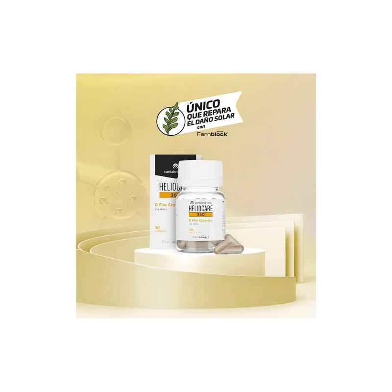 Heliocare 360 D Plus 30 Cápsulas Oral Protector Solar
