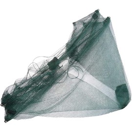 EatingBiting Folded Fishing Net Small Fish Shrimp Minnow Crab Baits Cast Mesh Cage Trap 23.6" Protable Harbour Pond Prawn Crab Baits Cast Mesh Trap Nets for Keeping Fishes Minnows Lobsters