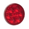 Maxxima M42346R Lightning Red 4" Round Stop Tail Turn Light