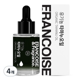Franceoise organic tamanu oil unrefined, 30ml, 4 pieces / 프랑스와즈 유기농 타마누오일 비정제, 30ml, 4개