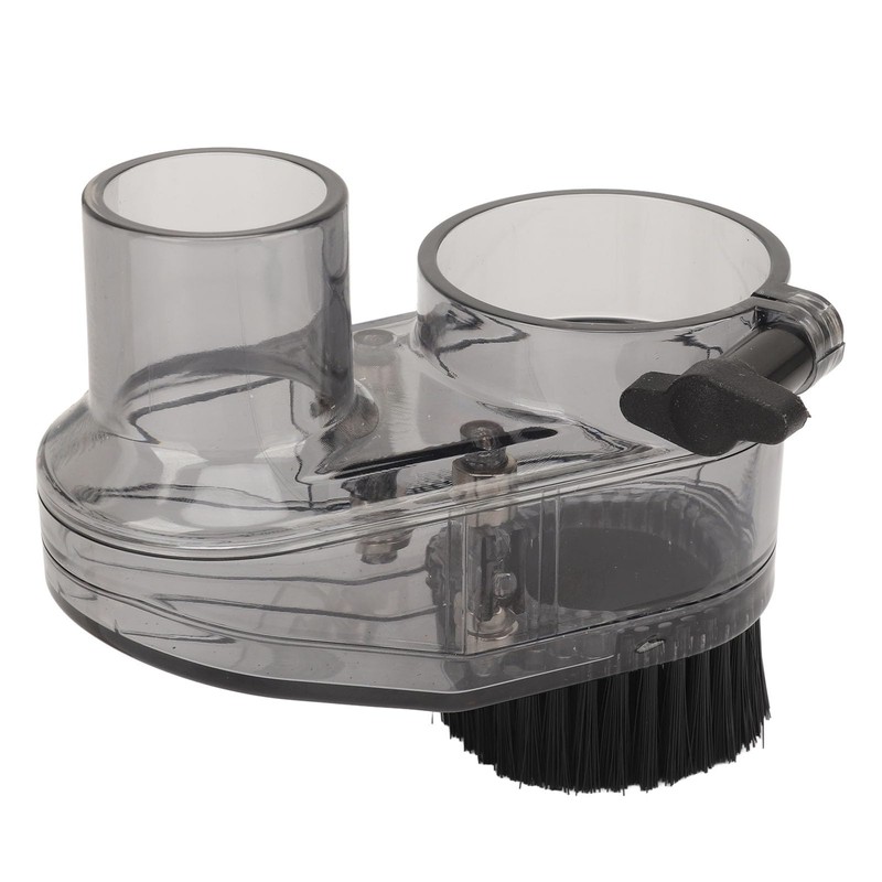 CNC Router Dust Shoe 52mm Diameter Transparent Design Nylon Brush