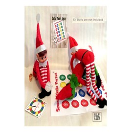 Elf Lets Twist Again Props Ideas Joke Christmas Decoration