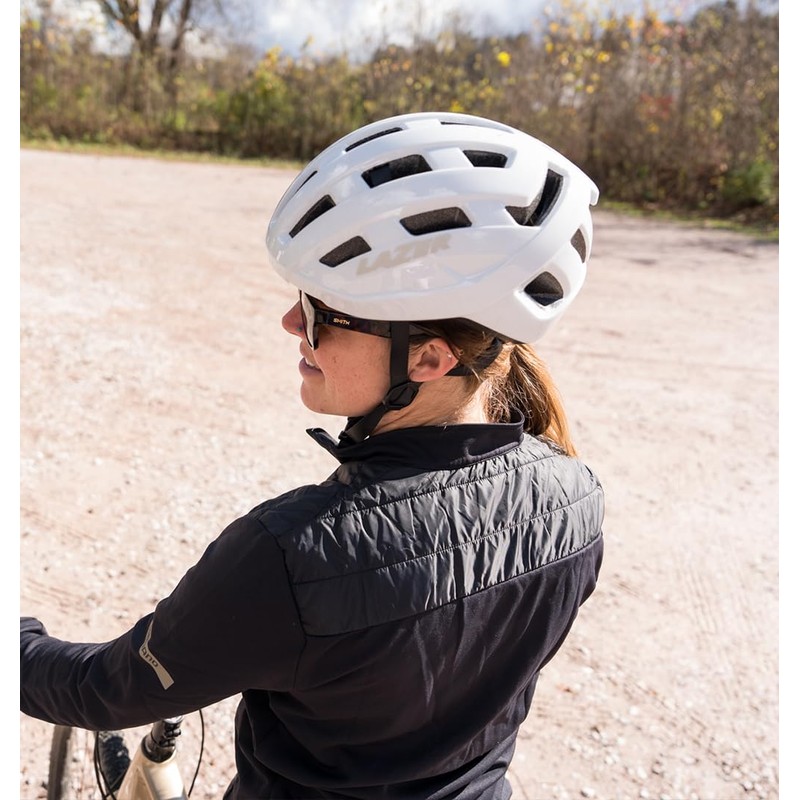 Lazer Unisex Helm Tempo Kc We Uni Bicycle Parts, White