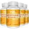 Yapila Liposomale Vitamin C Kapseln 2000mg (4 Packung), Maximale Absorption,