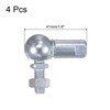 uxcell 4pcs CS13 M8 Angle Ball Joint, M8x1.25 Right Hand