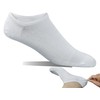 Yomandamor Men's 5 Pairs No Show Socks With Seamless Toe