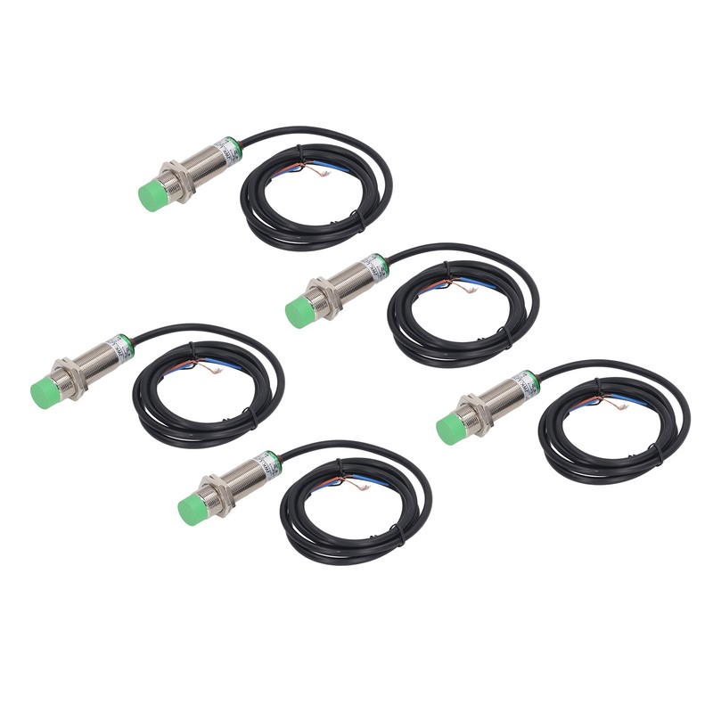 5PCS Inductive Proximity Switch Non Contact Distance Approach Sensor M18