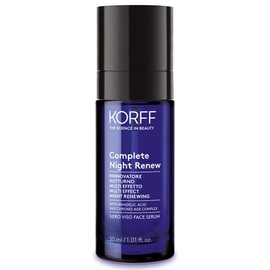 Korff Complete Night Facial Serum Intensive Night Treatment with Anti-Age Formula Renews and Regenerates with Mandelic Acid 30ml
