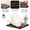 Kitchen Details Geode Deluxe Dish Drying Rack with Drain Board