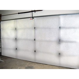 US Energy Reflective Foam Core Insulation Garage Door White Foil 24 Inch x 18ft Roll White/Foil Finish AD5 (1/4 inch Thick) USA Made Meets Fire Code