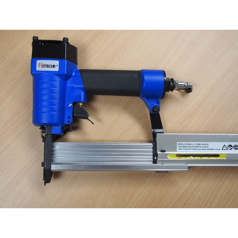 2 in1 Air Brad Nailer Gun 2" & Air Stapler