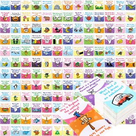Teling 150 Lunch Box Jokes for Kids Lunchbox Notes for Kids Motivational Funny Notes for Schools, Bake Sales, Picnics