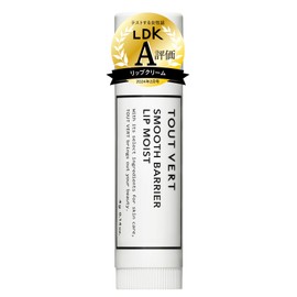 (Touver Lip Balm) Smooth Barrier Lip Moist 0.2 oz (4 g) Ceramide, High Concentration, 15% Blend, Roughness, Sensitive Drying, Moisturizing, Naturally Sourced, Fragrance-Free