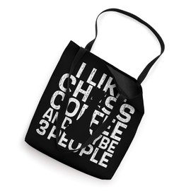 I like chess coffee and maybe 3 people cute chess lover gift Tote Bag
