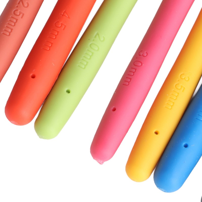 Crochet Hooks Set Soft Handle Crochet Hand Knitting Needles Art