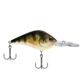 Berkley Dredger Fishing Lure, HD Yellow Perch, 5/8 oz, 2 1/2in | 6.5cm Crankbaits, Tight, Subtle Action Ideal for Deep Water Fish, Equipped with Sharp Fusion19 Hook