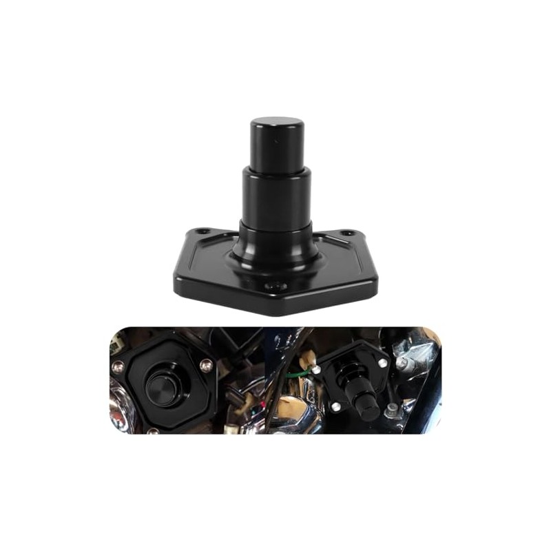Motorcycle Push Button Magnet Cover Engine Starter CNC Aluminum Compatible