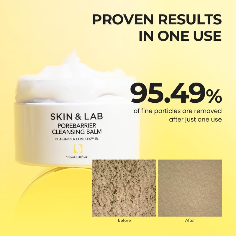 Skin & Lab Pore Barrier Cleansing Balm, 3.4 fl oz