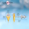 Limerencia F136 Pure Titanium Hypoallergenic Implant Grade Studs, G23 Small