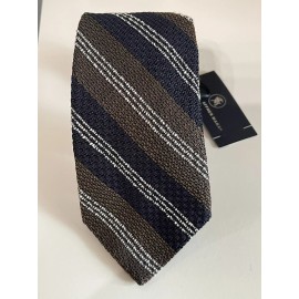 Hart Schaffner Marx Italy Silk Blended Tie In Taupe Color ( Width 3in)