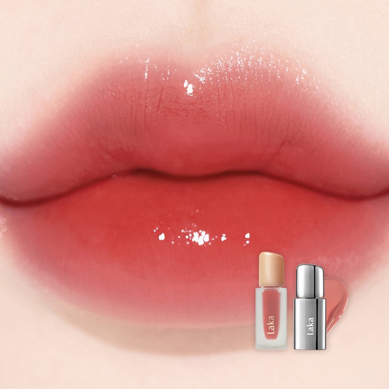 laka Fruity Glam Tint 4.5ml - [SET] 120 Cafe In