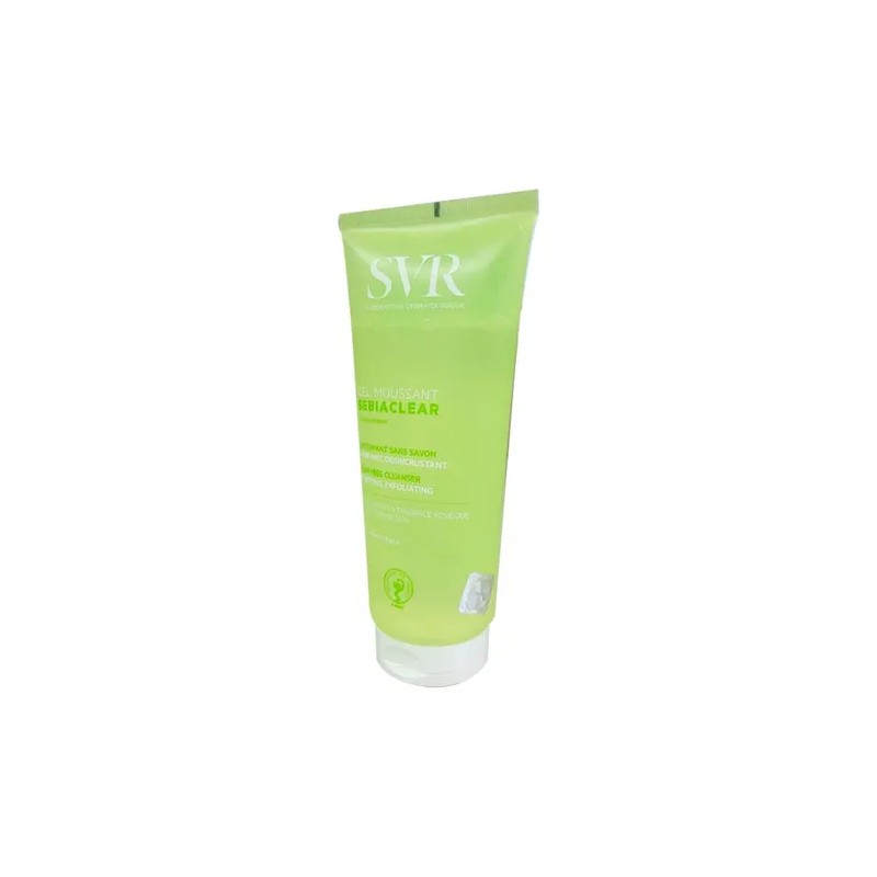 SVR Sebiaclear Gel Limpiador Facial 200ml Hipoalergnico Sin Parabenos